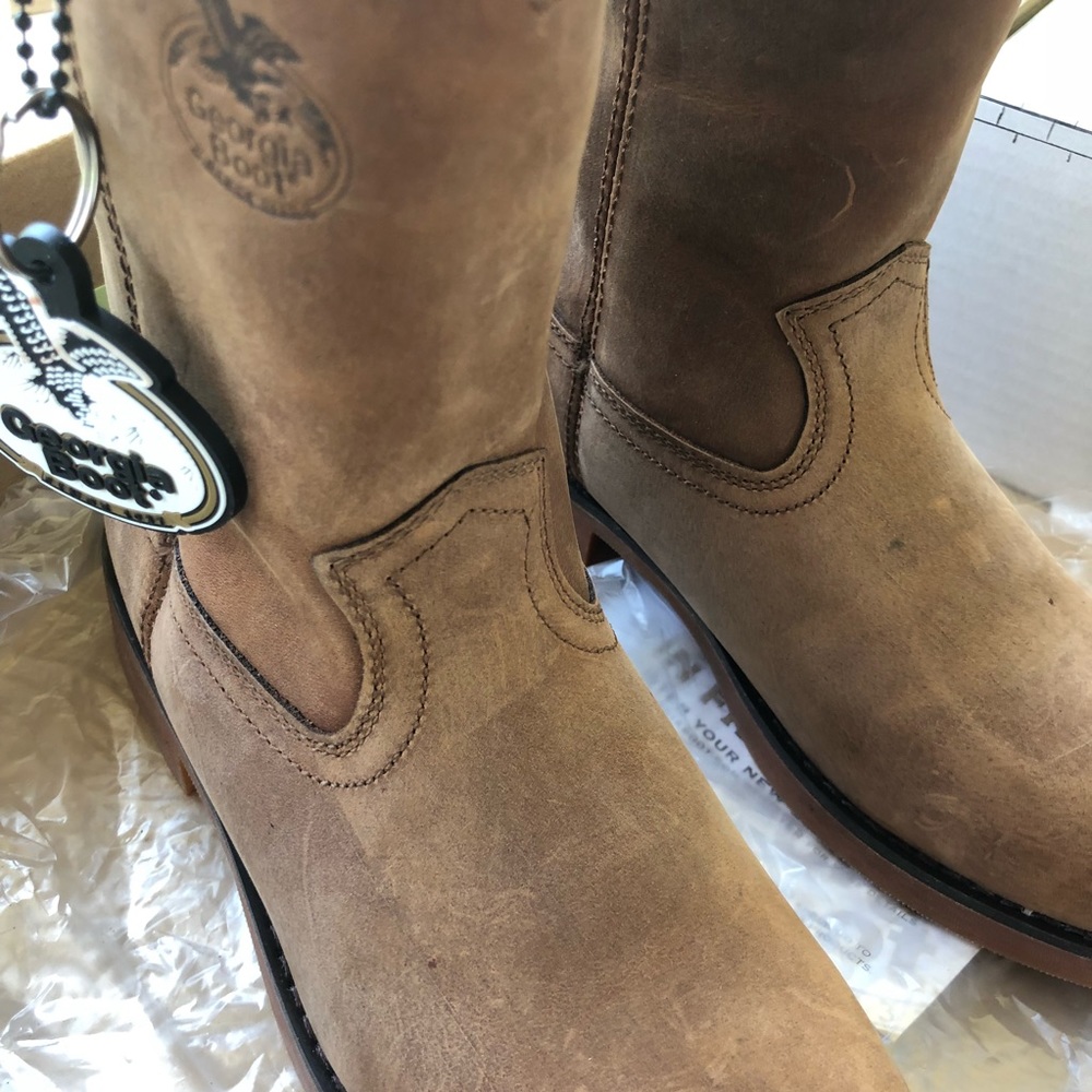 Boys Size 3.5 Georgia Boots - Picture 2 of 5